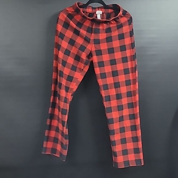 Buffulo Plaid Fleece Pajamas Pants Men's Size S - Picture 3 of 4
